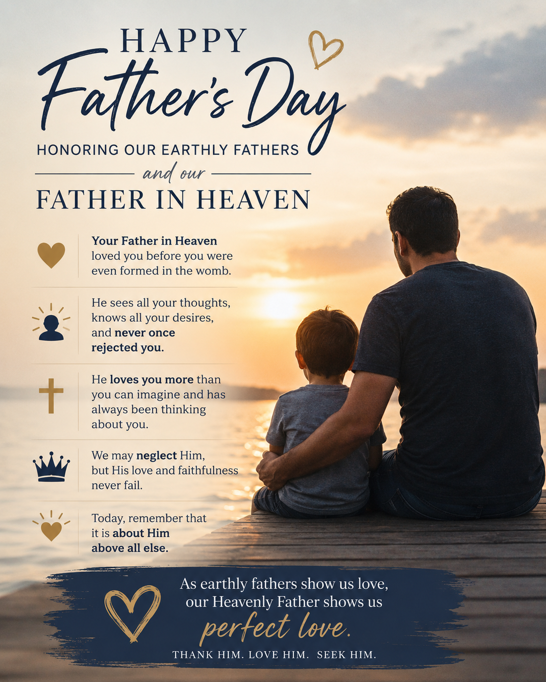 Remember Your Father in Heaven This Father's Day