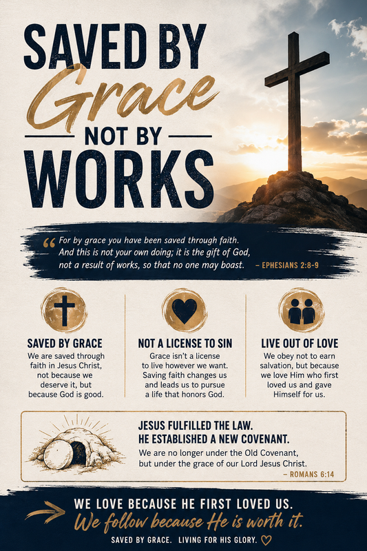 Saved by Grace, Not by Works