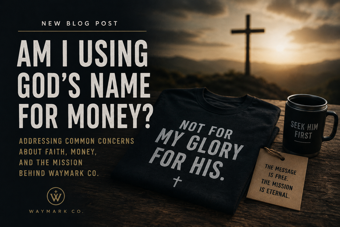 Am I Using God's Name for Money?